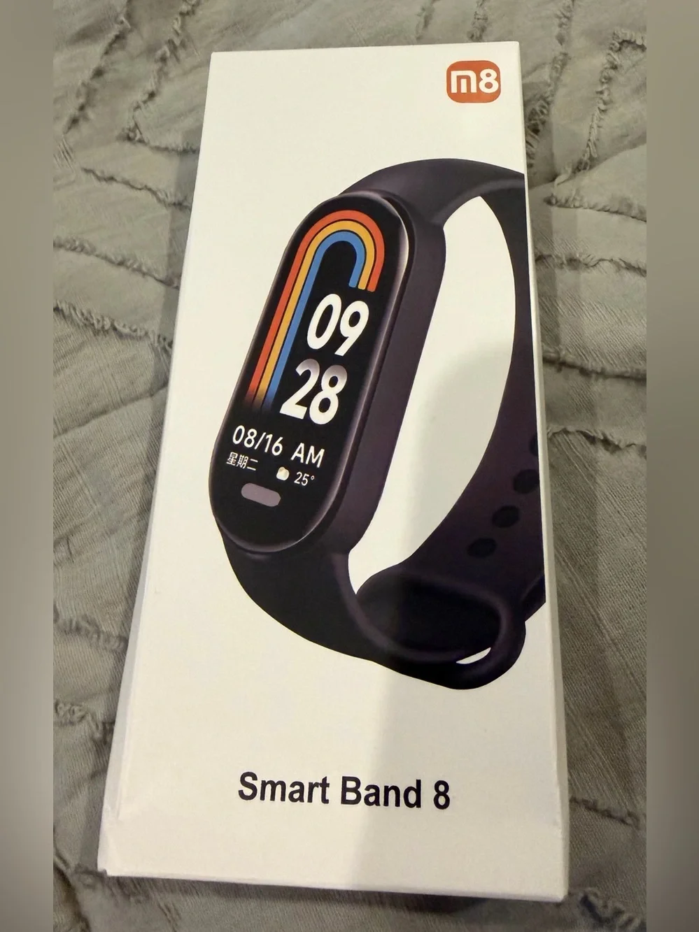 M8 Smart Band 8 Blood Pressure Heart Rate Fitness Tracker Bracelet